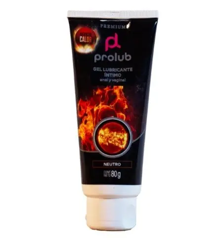 Gel Efecto Calor — Lubricante Anal y Vaginal Base Agua | 80 g