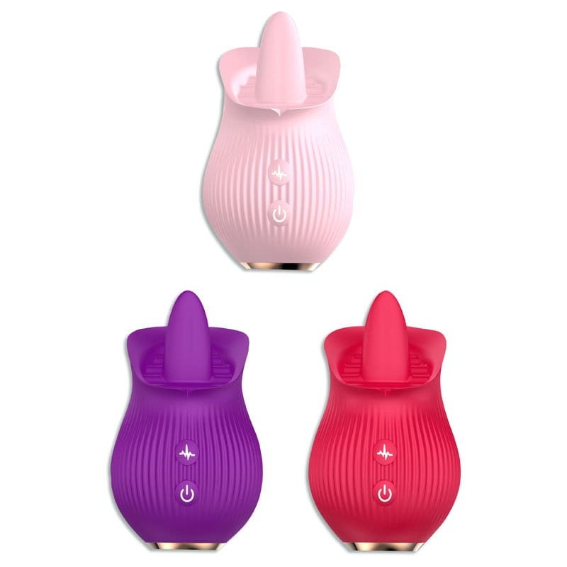 Rose Lengua Ultra — Estimulador de Clítoris con Lengua Móvil | 12 Modos