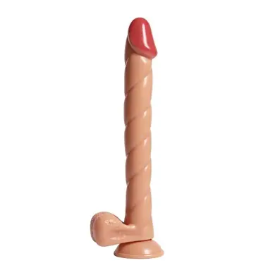 Trueno XXL — Dildo Texturizado con Ventosa | 30,5 × 4,2 cm
