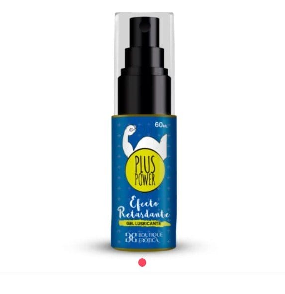 Plus Power — Gel Retardante Masculino Base Agua | 60 ml