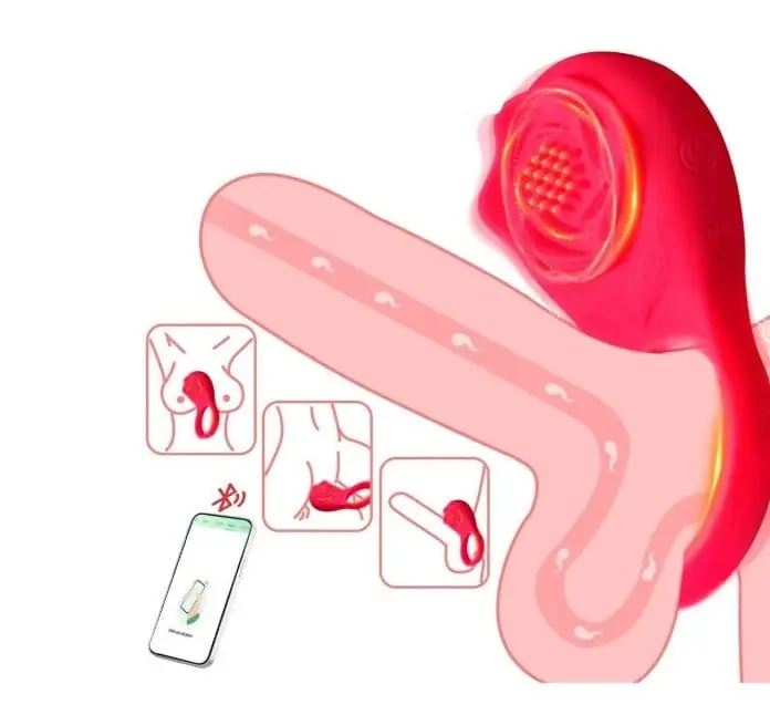 App Ring — Anillo Vibrador con Bluetooth y Control desde el Celular | 9 Modos