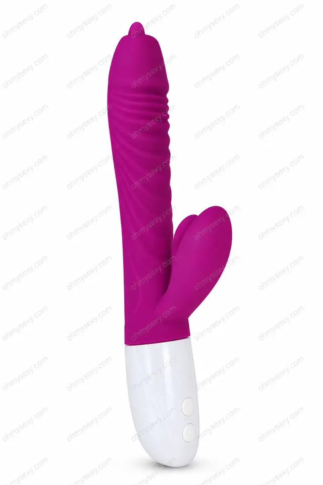 Super Hugo — Vibrador con Movimiento de Empuje, Succionador y Calor | 26 × 9,2 × 4,3 cm