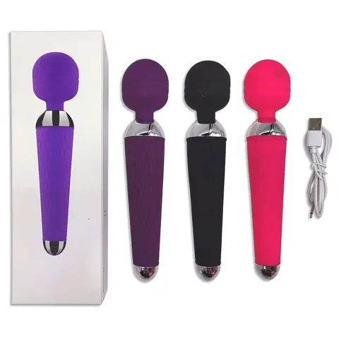 Magic Wand — Varita Masajeadora Flexible USB | 19,5 × 4 cm