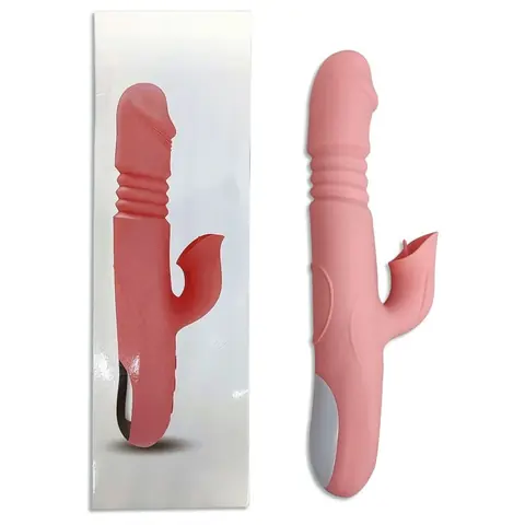 Calor Dual — Vibrador con Calor y Doble Estimulación | 23,2 × 3,3 × 6,5 cm | ✦ PRIVÉ
