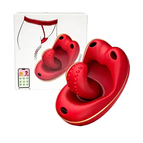 La Gloria — Estimulador con Lengua, App y Ropa Interior | 10 Modos | 4,9 × 8,5 × 5,3 cm