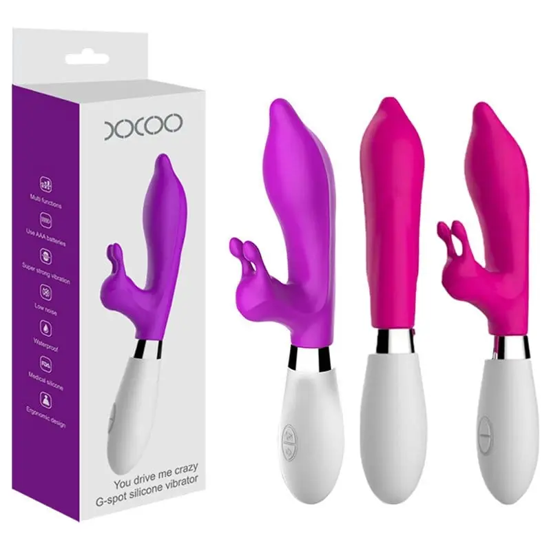 Rabbit Dual — Vibrador Doble de Motor Dual | 21,6 × 6,4 × 3,5 cm