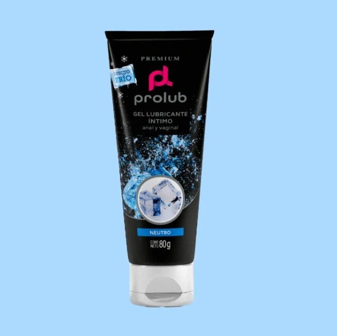 Gel Efecto Frío — Lubricante Anal y Vaginal Base Agua | 80 g