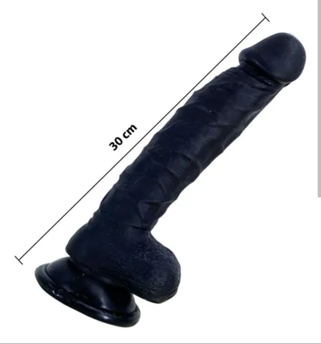 XXL 30 — Dildo Realista Extra Largo y Grueso con Ventosa | 30 × 8 cm