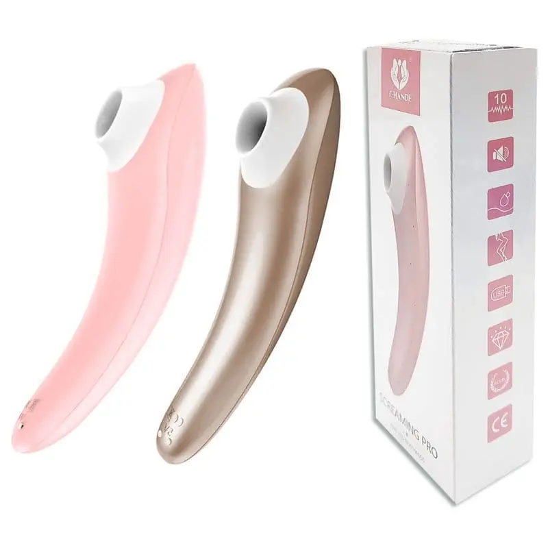 Satisfáceme Pro — Succionador de Clítoris con 10 Patrones | 20 × 7,15 × 4,65 cm | ✦ PRIVÉ