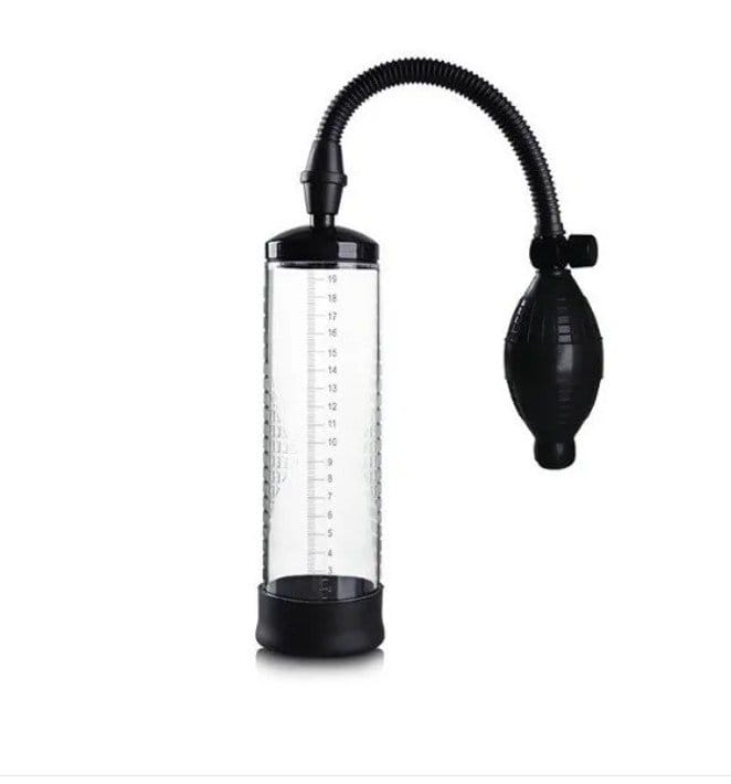 Bomba de Vacío Manual para Pene | 20 × 6,5 cm
