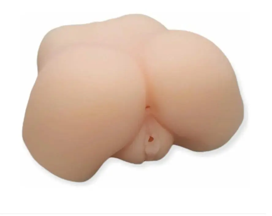 Torso Realista 3D — Masturbador Doble Entrada Anal + Vaginal | 20 × 19 × 10 cm