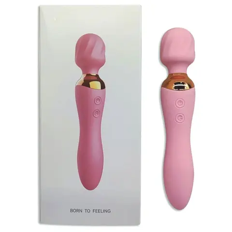 Boss Babe — Varita Vibradora Penetrable 2 en 1 | 22,6 × 4,3 × 10 cm