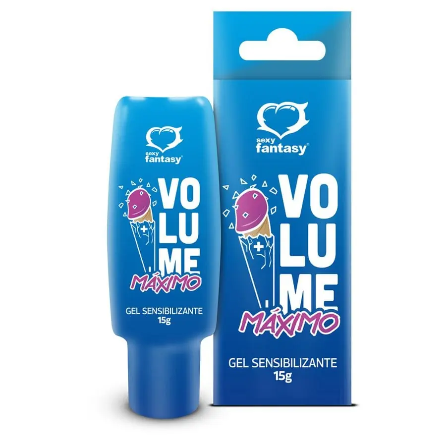 Volume Máximo — Gel Sensibilizante Masculino | 15 g