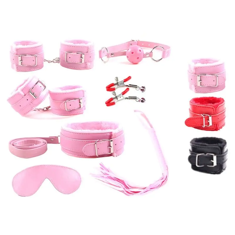 BDSM Soft — Set Completo con Esposas, Mordaza, Antifaz y Más | ✦ PRIVÉ