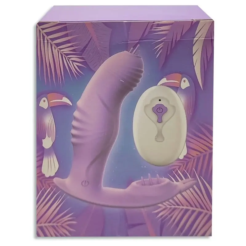 Romance — Vibrador Multifunción con Control Remoto | 10,4 × 7,9 × 2,8 cm