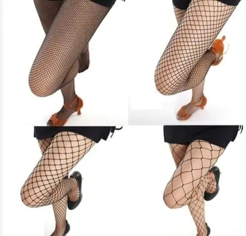 Pack Medias de Red x4 — Cuatro Pares Surtidos | Talle Único