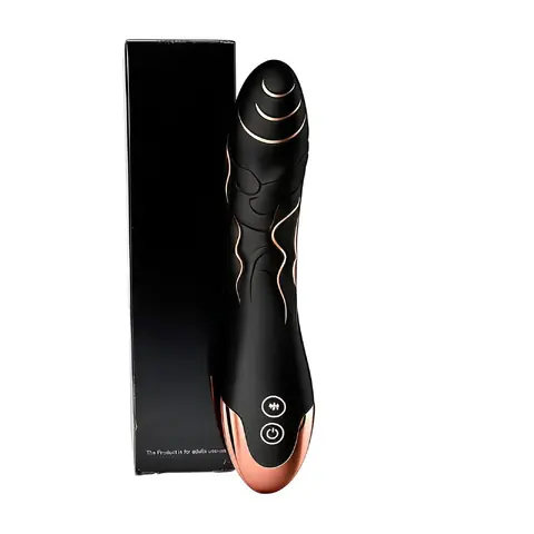 Vibrador Punto G Discreto — 10 Modos de Vibración | USB | 19,5 × 3,5 cm