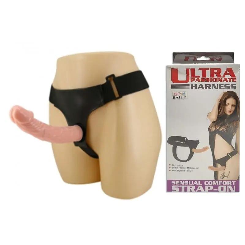 Arnés con Dildo Realista Removible | 19,8 × 4,2 cm