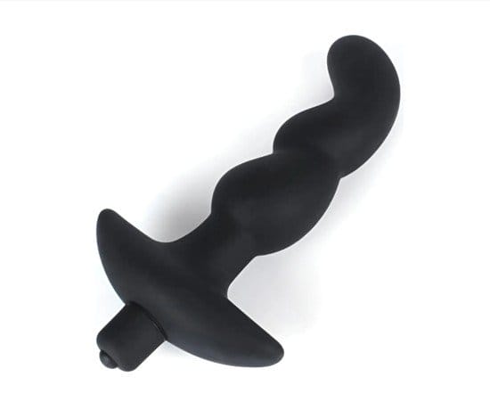 Curve Anal — Vibrador Anal con Esferas Progresivas | 15 × 3,5 cm