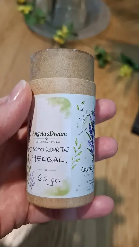 Desodorante natural herbal