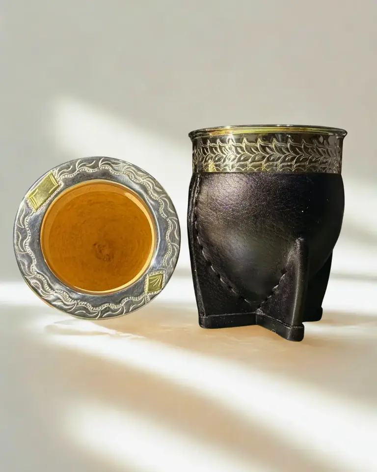 Mate Imperial de Calabaza con Bombilla de Alpaca de Regalo