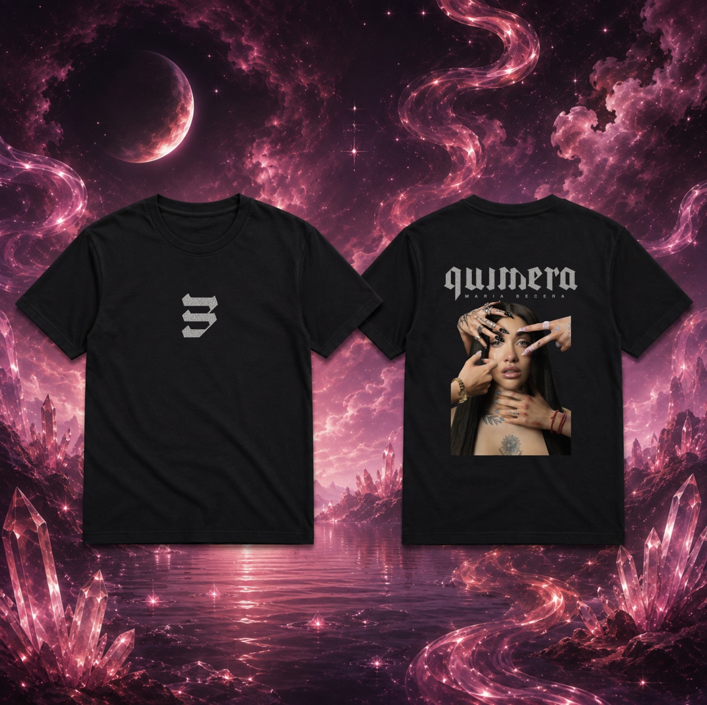 Quimera con glitter 🖤