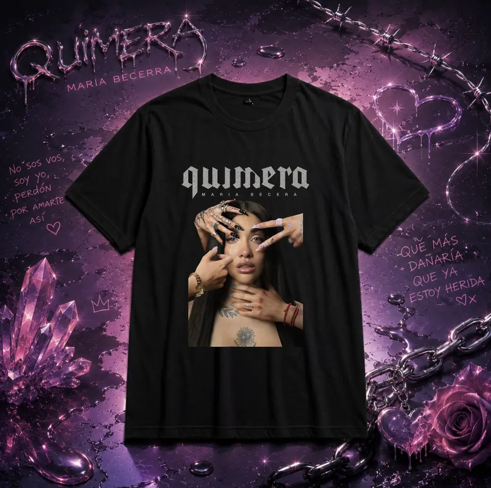 Quimera con glitter