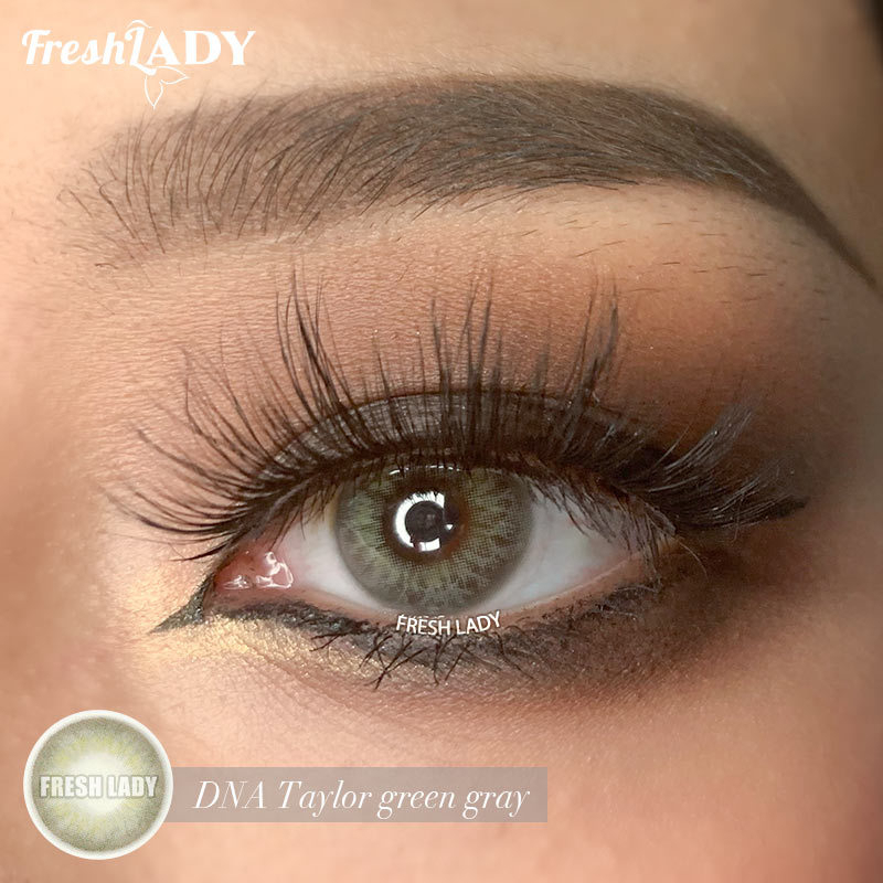 Dna Taylor Green Gray - Fresh Lady