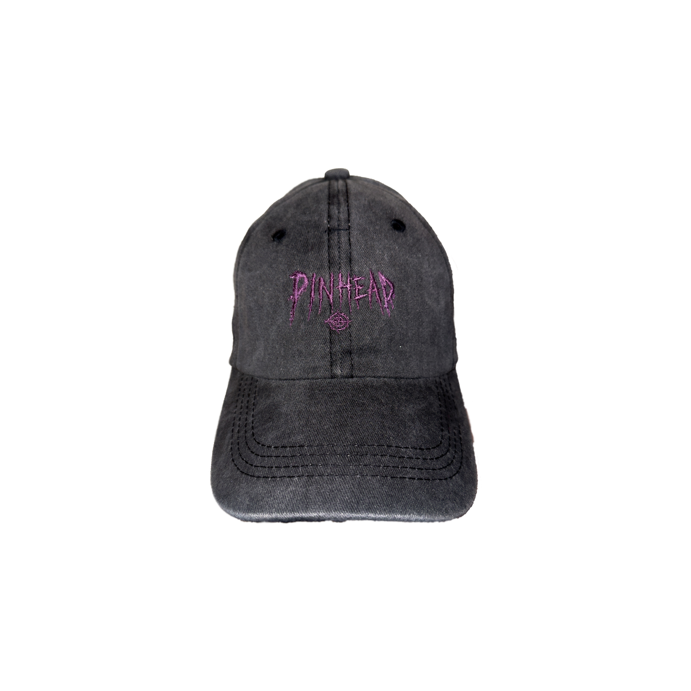 STONEWASHED/PURPLE RAZOR LOGO CAP