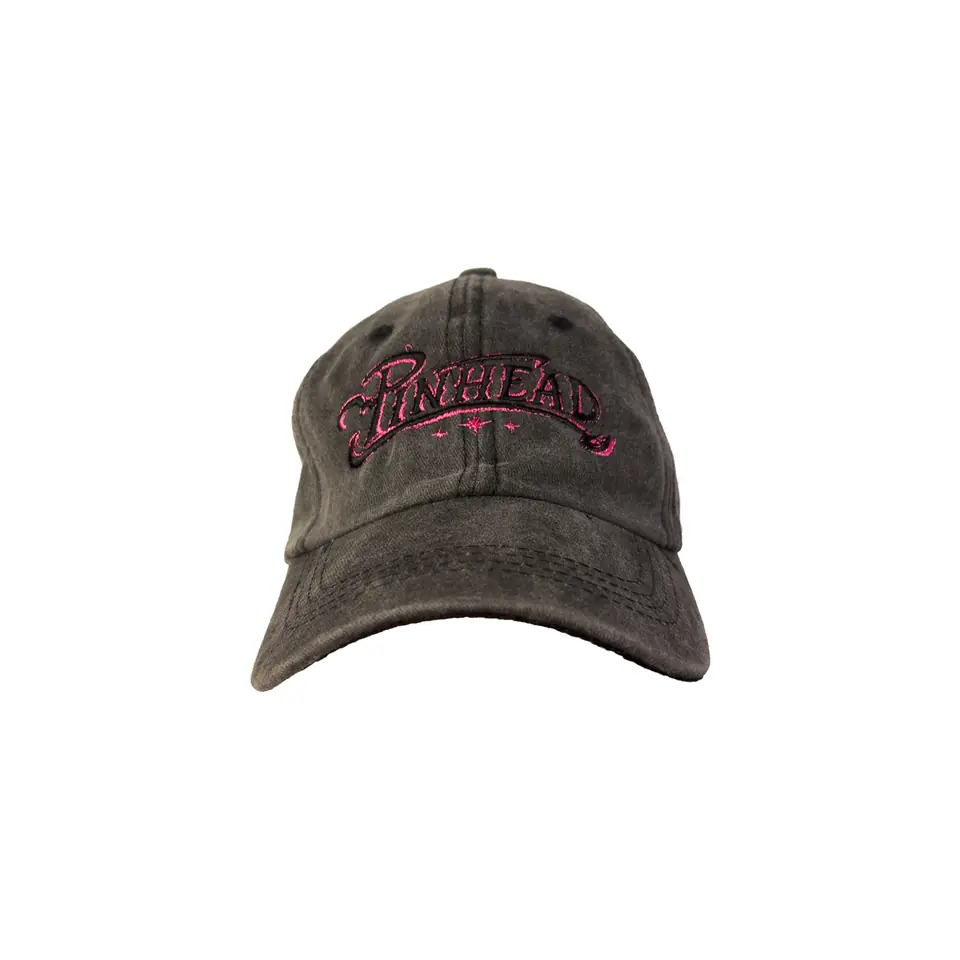 STONEWASHED/PINK DOLL LOGO CAP