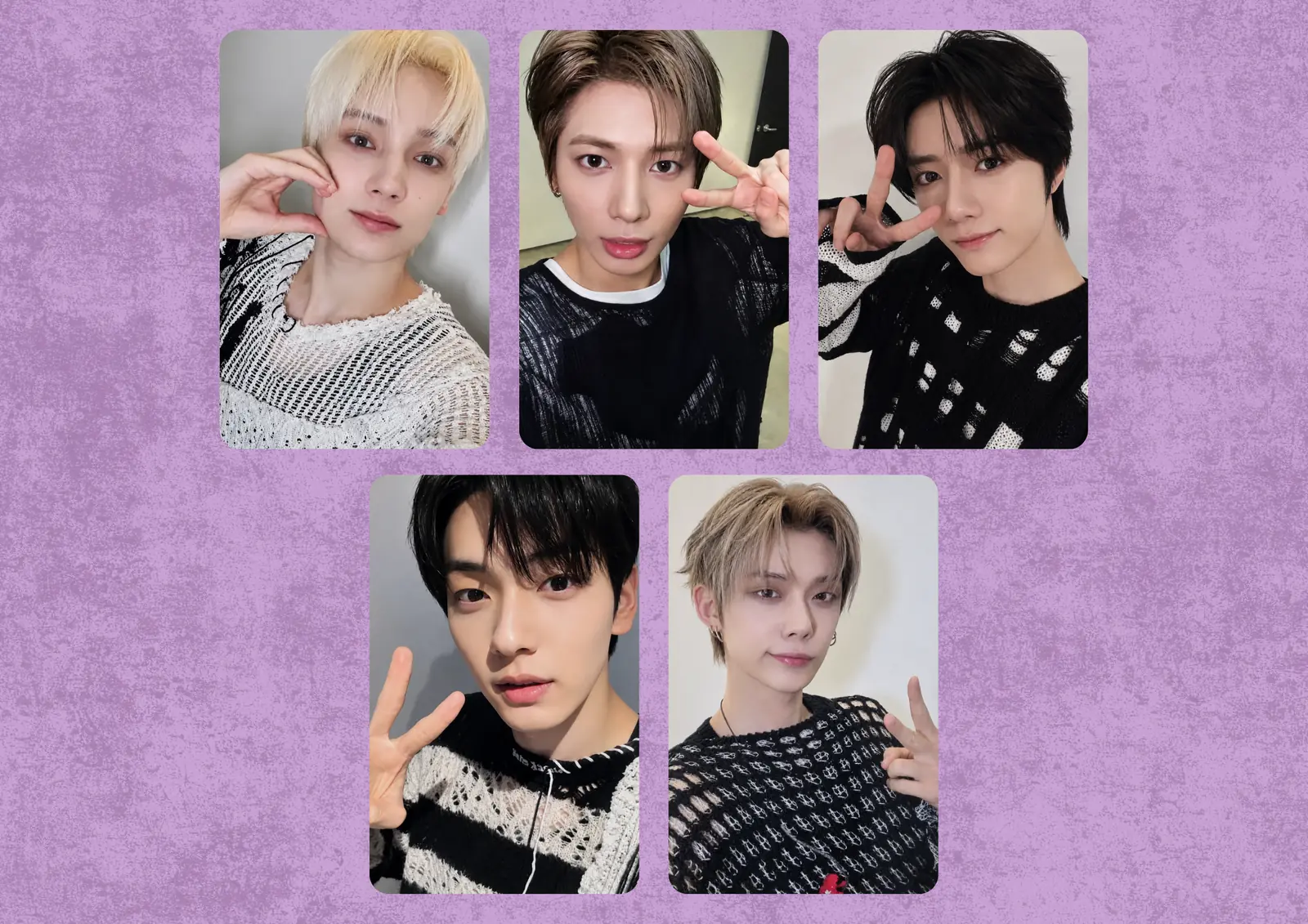 TXT '7TH YEAR: A Moment of Stillness in the Thorns' KakaoTalk 1.0 POB Thorn Ver. Photocard Set