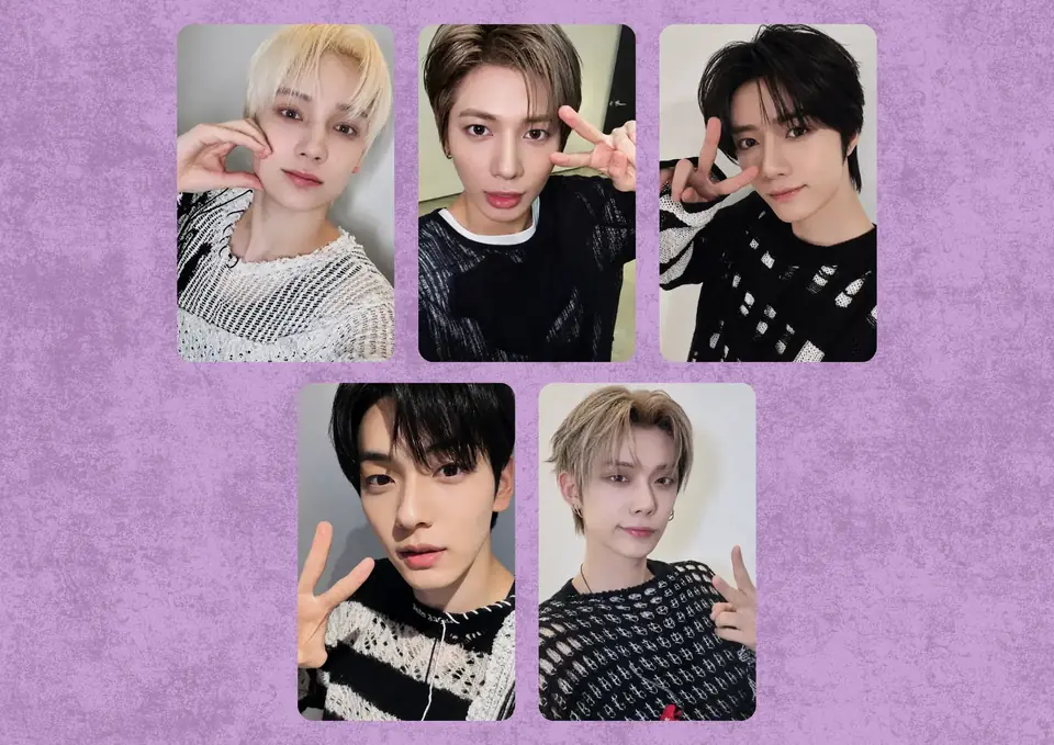 TXT '7TH YEAR: A Moment of Stillness in the Thorns' KakaoTalk 1.0 POB Thorn Ver. Photocard Set