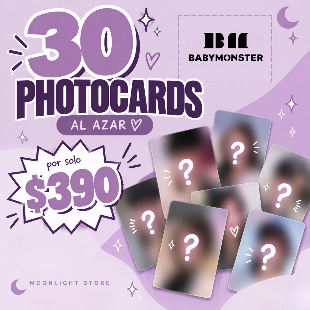 Pack 30 Photocards Fanmade BABYMONSTER