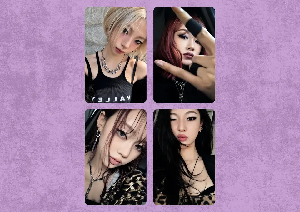 AESPA DIRTY WORK DIRTY CASE B Ver. Photocard Set