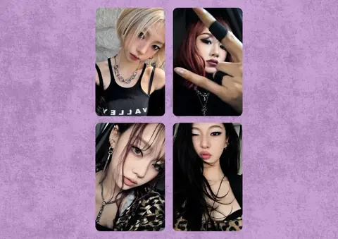 AESPA DIRTY WORK DIRTY CASE B Ver. Photocard Set