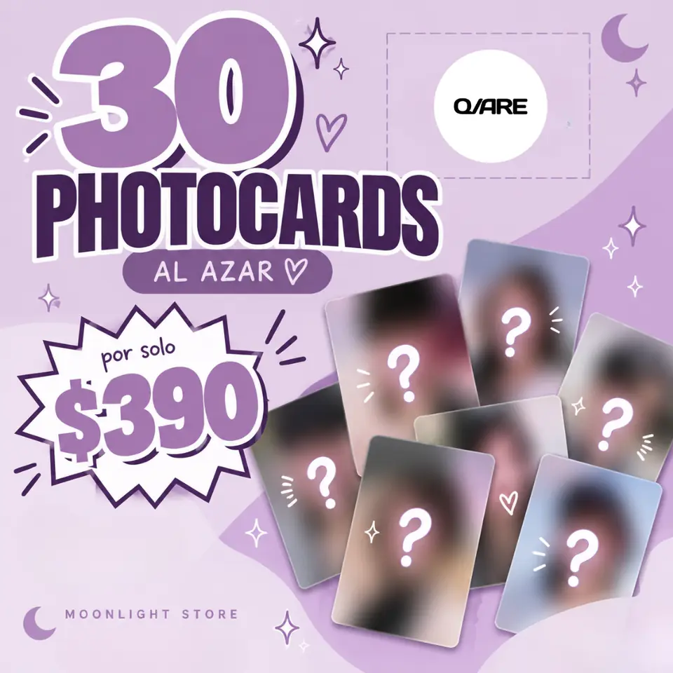 Pack 30 Photocards Fanmade Q_ARE