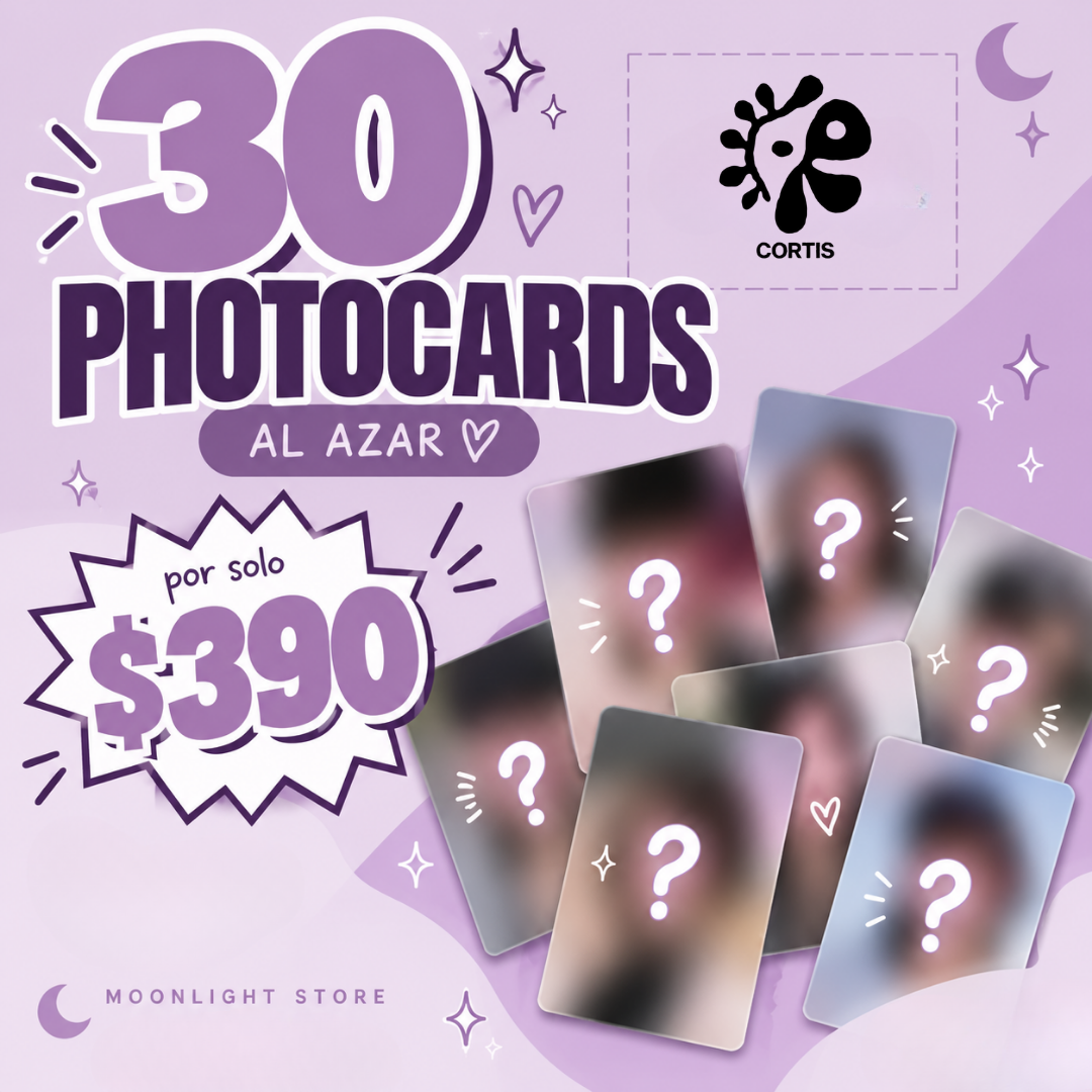 Pack 30 Photocards Fanmade CORTIS