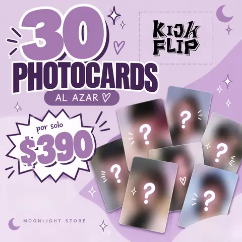 Pack 30 Photocards Fanmade KICKFLIP
