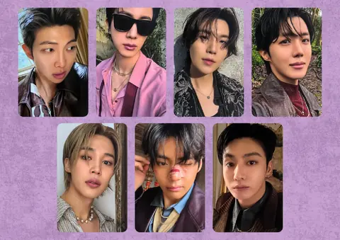 BTS – ARIRANG (NORMAL x CALVIN KLEIN SLEEPWEAR) Photocard Set
