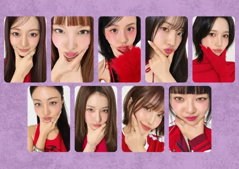 TWICE - Red Whispers SSG 2026 FANS Shop POB Photocard Set