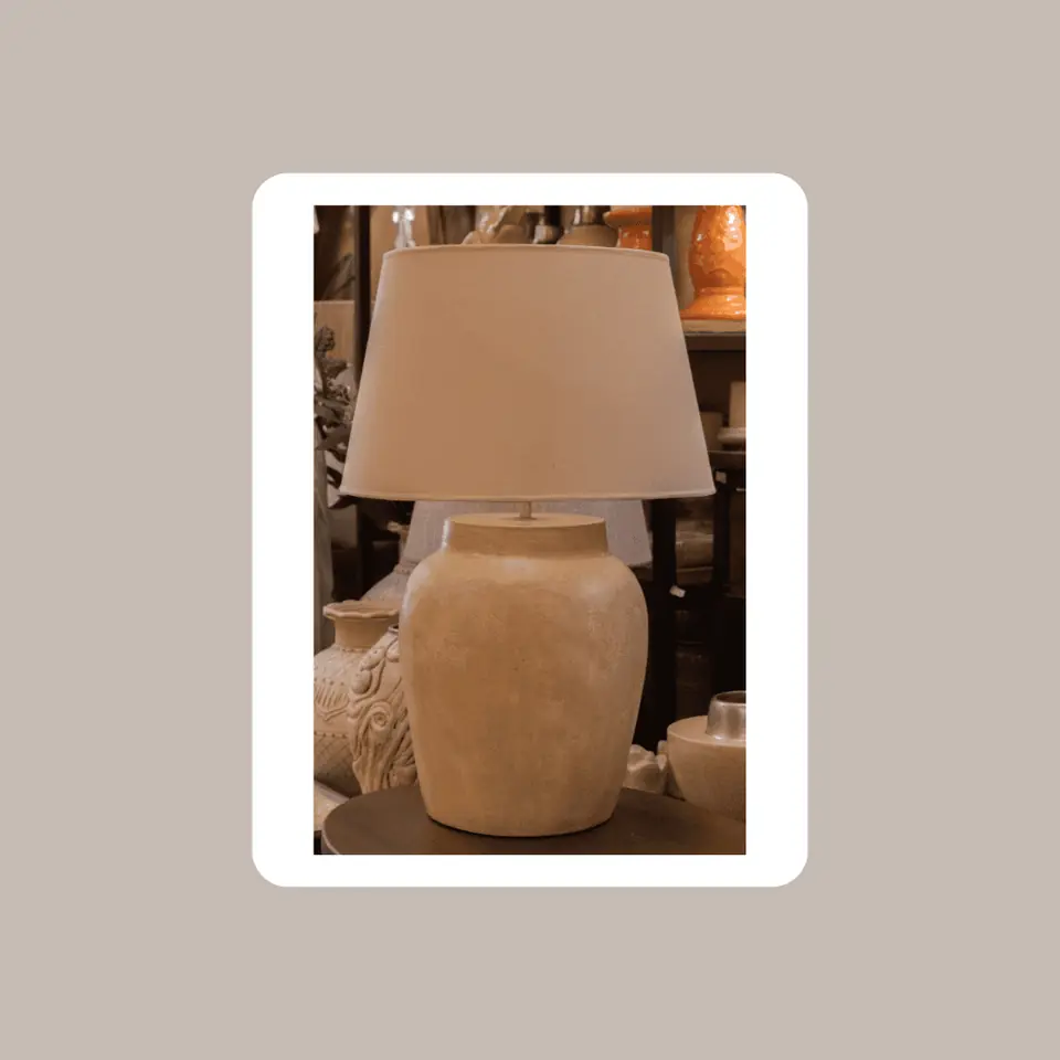 Lámpara Gerona Beige