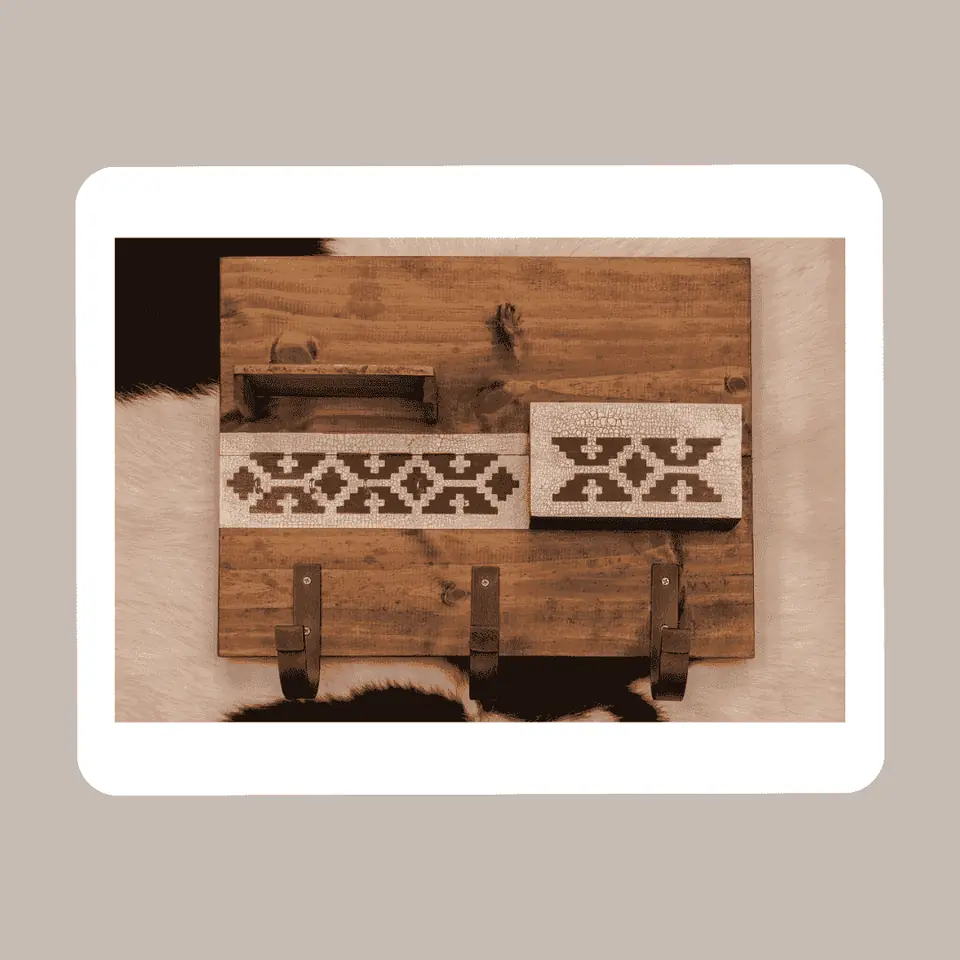 Perchero De Pared Multi Guarda Pampa 4 Perchas