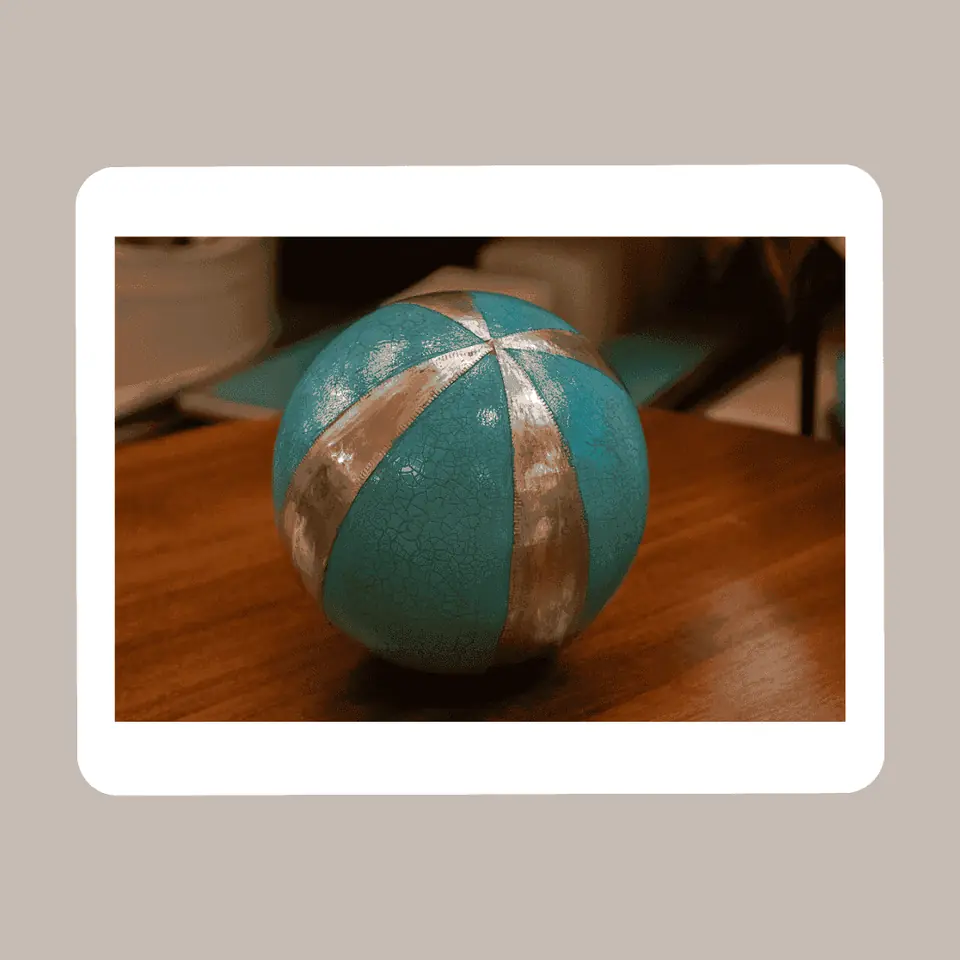Esfera Gajo Turquesa
