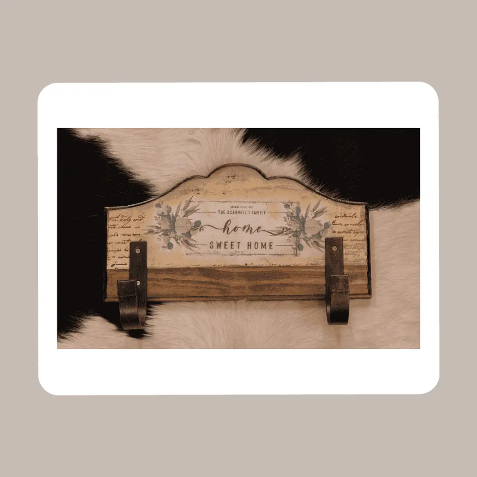 Perchero De Pared Home 2 Perchas