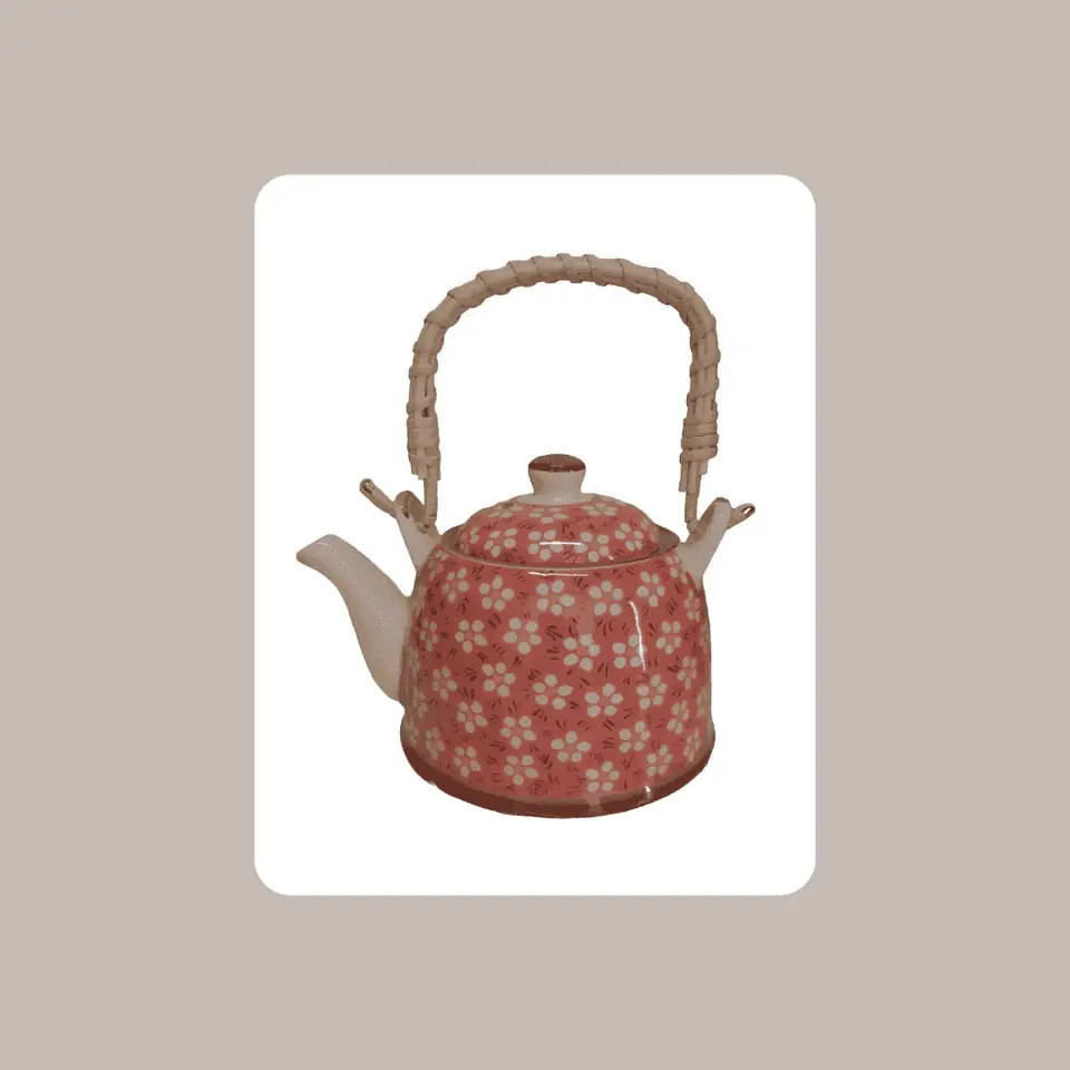 Tetera Con Infusor Salmon 600 ml