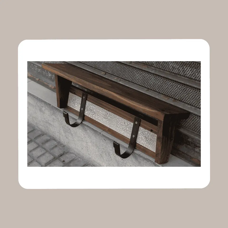Perchero De Pared Estante