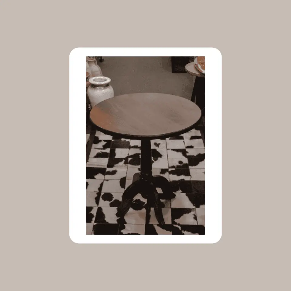 Mesa Auxiliar Redonda 60 cm