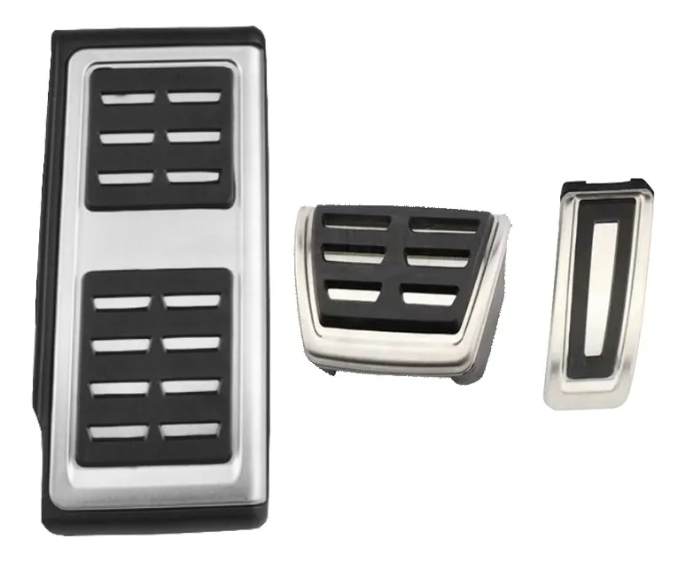 Kit de Pedalera Deportiva para Volkswagen Nivus, Polo, Virtus, T-Cross, Up con Transmisión Automática