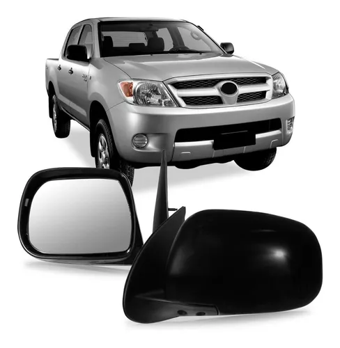 Espejo Manual Hilux & SW4 11 10 09 08 07 06 05 Negro l/d