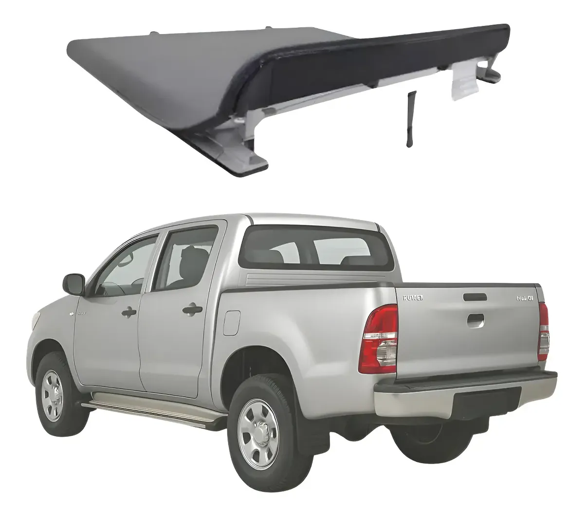 Lona marítima para Hilux doble cabina 2005 a 2015 Trek Top